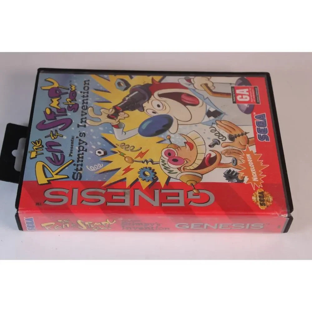 Ren & Stimpy Show Presents: Stimpy's Invention (Sega Genesis) Authentic, tested